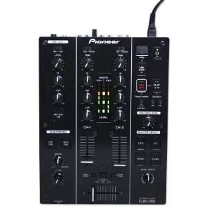   Djm 350 2 Channel Dj Mixer with Effects and USB Musical Instruments
