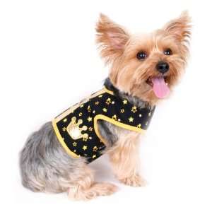 Designer Dog Accessory   Crown Soft Vest Harness and Poo Bag Dispenser 