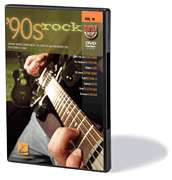90s Rock Guitar Play Along 8 Songs DVD NEW  