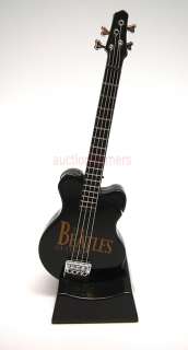 The Beatles Guitar Lighter with Stand NEW butane Black Cigarette 