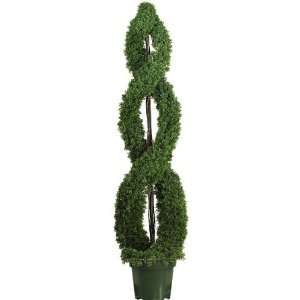  5 Artificial Double Spiral Cedar Pine Tree   Potted 