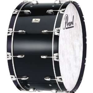  Pearl Concert Bass Drum, Midnight Black 16x36 Musical 