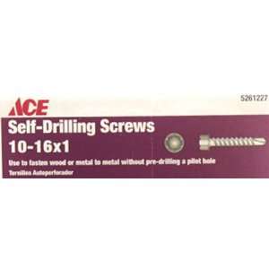  ACE DRYWALL SCREWS 46537ACE Self Drilling Screw, Pan Head 