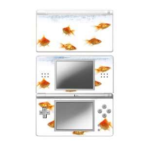  Nintendo DS Lite Skin Decal Sticker   Frisky Gold Fish 