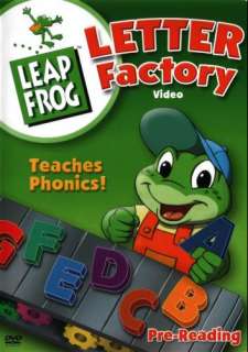 LeapFrog Letter Factory DVD Cover Art