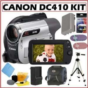  Canon DC410 DVD Camcorder + Accessory Kit