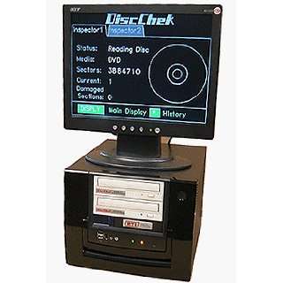 DVD DiscCheck DC300 Inspector Cube #RTI DC300 (Disc Check, Resurfacing 