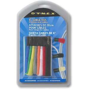  Dynex 8 Cable Ties Electronics