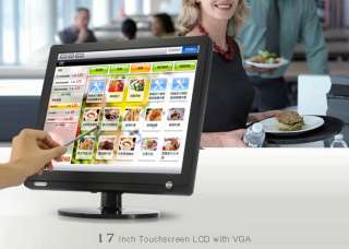 17 Inch Touchscreen LCD with VGA for Gaming and POS  