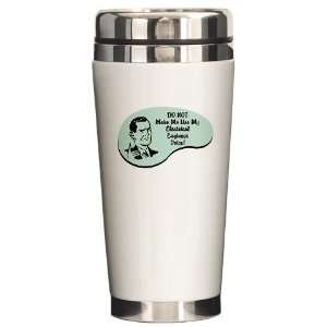 Electrical Engineer Voice Funny Ceramic Travel Mug by  