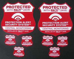Home Alarm Sign & 6 Security System Decals Special  