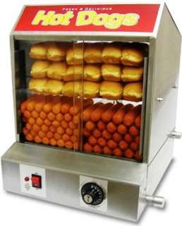 hot dog steamer bun warmer benchmark dog pound hotdog sauage cooker 
