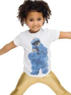   Street Cookie Monster Poly Cotton Short Sleeve T Shirt Clothing