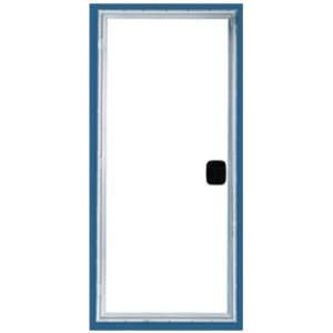   Series 5140 32 x 78 Left Hand Hinge Housing Door with Slider Window