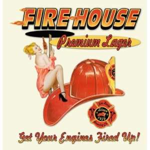  Fire House Lager Beer by Pin up, Eureka Lake Studios. Size 