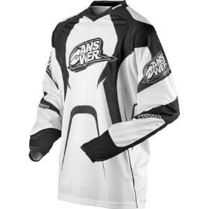  Answer Alpha Air Jersey , Color White/Black, Size XS 