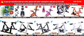 Indoor Fan Wheel Bicycle Bike Trainer Stand Kinetic Steel Stationary 