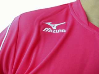 NWT MIZUNO Football SoccerJersey Shirt Pink L  
