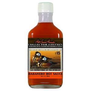 Pack HSH 2006 Federal Duck Stamp CAYENNE Hot Sauce in a Flask 6.6 oz
