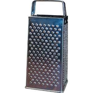 Stainless Steel Tapered Grater With Handle   4 X 3 X 9  