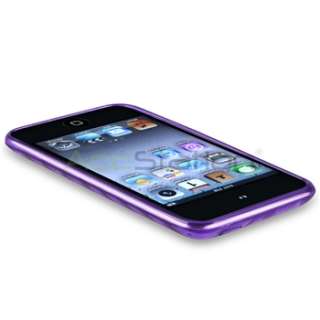   Diamond TPU Soft Rubber Skin Gel Case Cover for iPod Touch 4th Gen 4 G