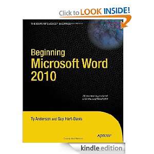  Beginning Microsoft Word 2010 (Experts Voice in Office 