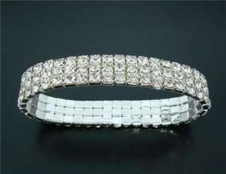 New star favorite three rows of full Diamond bracelet  