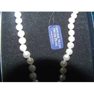 Freshwater Pearl Necklace with Sterling silver clasp 