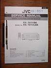 Service Manual JVC RX 701 Digital Receiver,ORIGIN​AL
