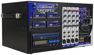 Vocopro PA MAN II All In One PA System Karaoke CDG Player Wireless Mic 
