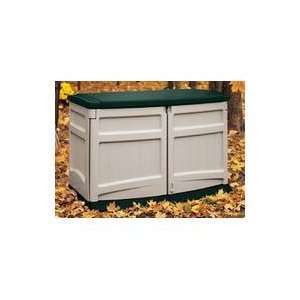 Outdoor Horizontal Storage Shed, Taupe, 54w x 26 1/2d x 34h (SUAGS1000 