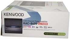 Kenwood KAC 8405 4 Channel 720 Watt Peak Amplifier Car Audio Amp 