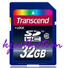 TRANSCEND 32GB 32G SDHC SD Memory Card Class 10 new