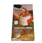 kitchen collection crock pot liners 10 bags 18 x 14