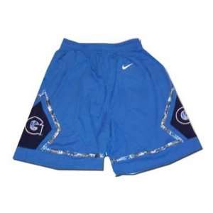  Nike Georgetown Hoyas Light Blue Replica Basketball Shorts 