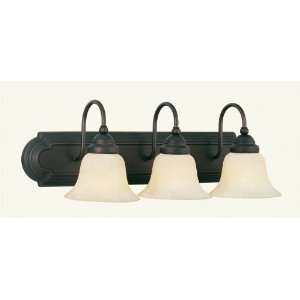    07 Bronze Ashley 3 Light Bathroom Fixture from the Ashley Collection
