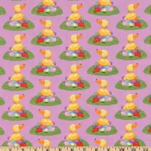  43 Wide Hallmark Occasions Duck n Eggs Lilac Fabric By 