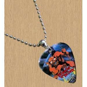   Number Of Beast Premium Guitar Pick Necklace Musical Instruments