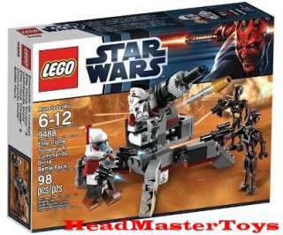 STAR WARS LEGO 9488 Elite Clone Trooper & Commando Droid Battle Pack 