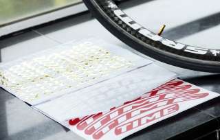 Bike Rim Decal Sticker Kit for Complete Wheelset  