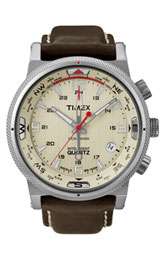 Timex® Intelligent Quartz Leather Strap Compass Watch $140.00
