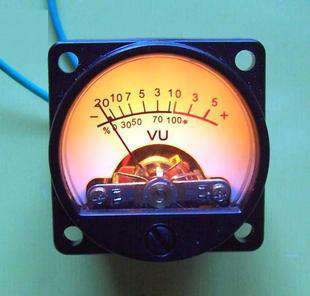VU Meter with Warm Back Light For Audio Tube Amp 2PC  