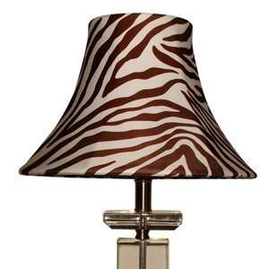  frockZ Brown Zebra Medium Cone Lamp Slipcover Lamp Shade 