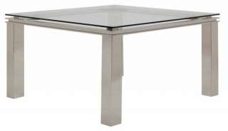 NUEVO Living DECO stainless STEEL dining TABLE modern  