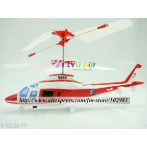  shipping christmas gift 3ch rc helicopter with light radio 