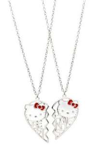  Hello Kitty Best Friends Heart Necklaces Clothing