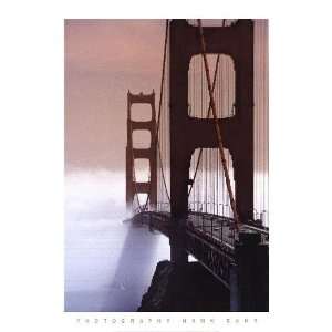  Golden Gate Bridge by Hank Gans. Size 12.19 inches width 