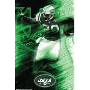 Thomas Jones, of the NFLs New York Jets, Poster  Sports 
