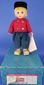 Madame Alexander International 8 Doll 577 Netherlands Boy Miniature 