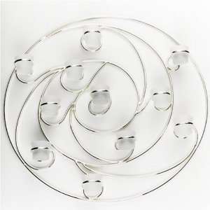  International Silver 11 Pc Round Wall Votive Lighting 